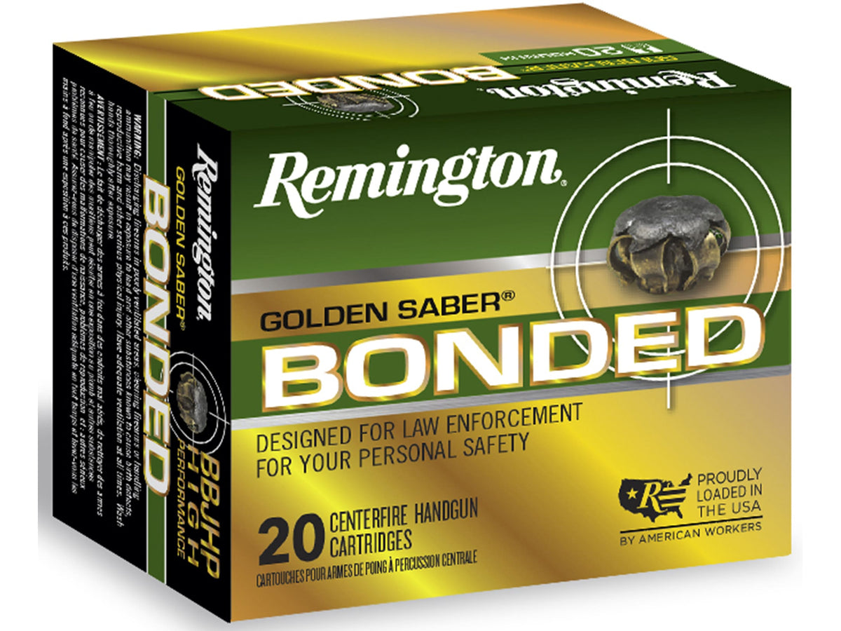 Remington Ammunition 9mm Luger 147 Grain Bonded Hollow Point 20 Count