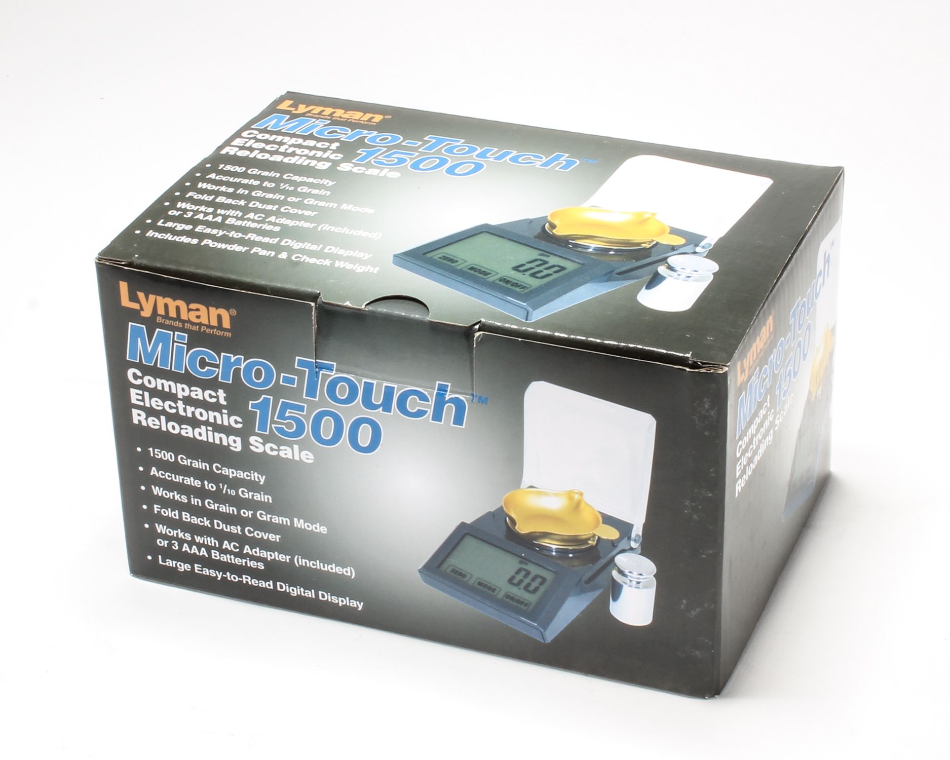 Lyman Micro-Touch Digital Powder Scale 1500 Grain Capacity