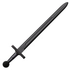 Cold Steel Medieval Training Sword 32.25" Spear Point Polypropylene Black