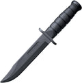 Cold Steel Leatherneck Fixed Blade Training Knife 7" Clip Point Santoprene Black