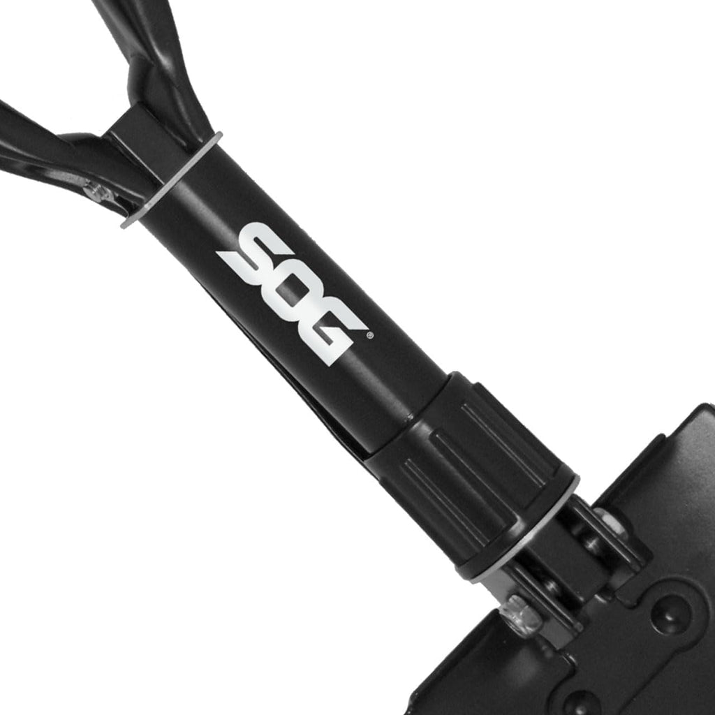 SOG Entrenching Tool High Carbon Steel Blade Black Steel Handle