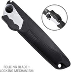 SOG Folding Camp Saw 8.25" Blade Black 17.25" Overall Length