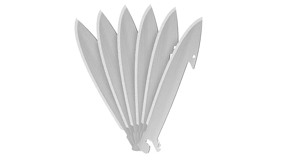 Muddy Swap Replace-A -Blade Replacement Blades 3.5 420-J2 Steel Pack of 6