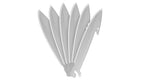 Muddy Swap Replace-A -Blade Replacement Blades 3.5 420-J2 Steel Pack of 6