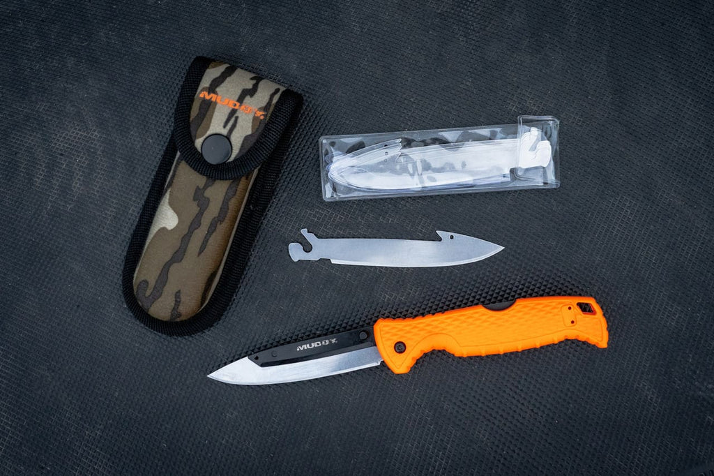 Muddy Swap Replace-A-Blade Folding Knife 3.5" Drop Point
