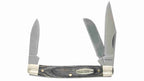 Old Timer Heritage Clip Point 3 Blade Pocket Knife 2.4 Inch Blade