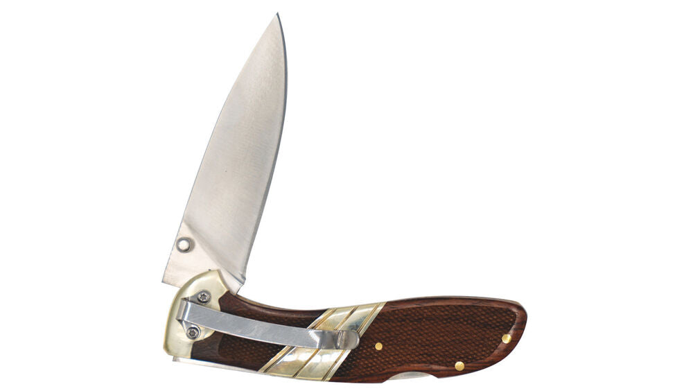 Old Timer Liner Lockblade Folding Knife 3.1" Drop Point