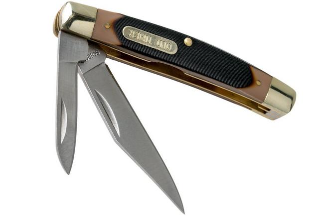 Old Timer Middleman Folding Knife 2.4" Clip point, pen, sheep foot