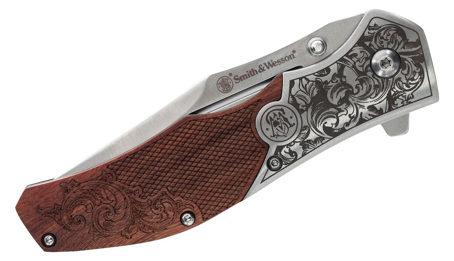 Smith & Wesson Unwavered Assisted Opening Folding Knife 3.25" Drop Point