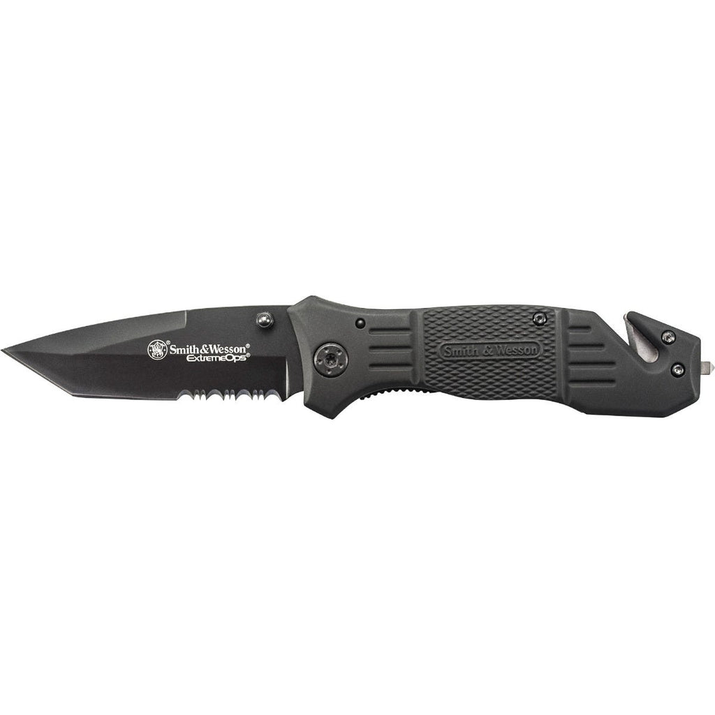 Smith & Wesson Extreme Ops Folding Knife 3.3" Drop Point