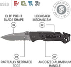SOG Escape Folding Knife 3.4" Clip Point