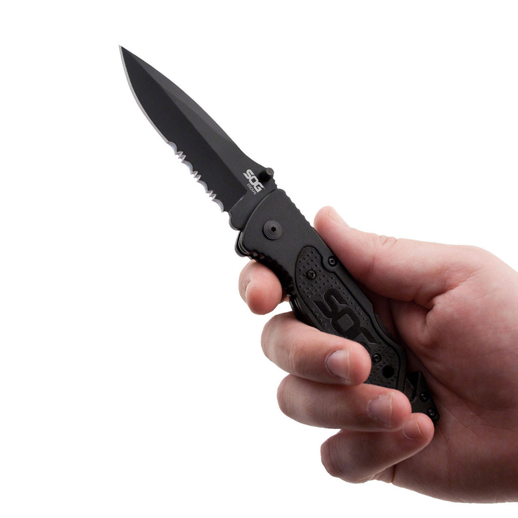 SOG Escape Folding Knife 3.4" Clip Point