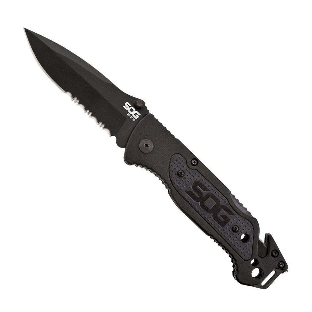 SOG Escape Folding Knife 3.4" Clip Point