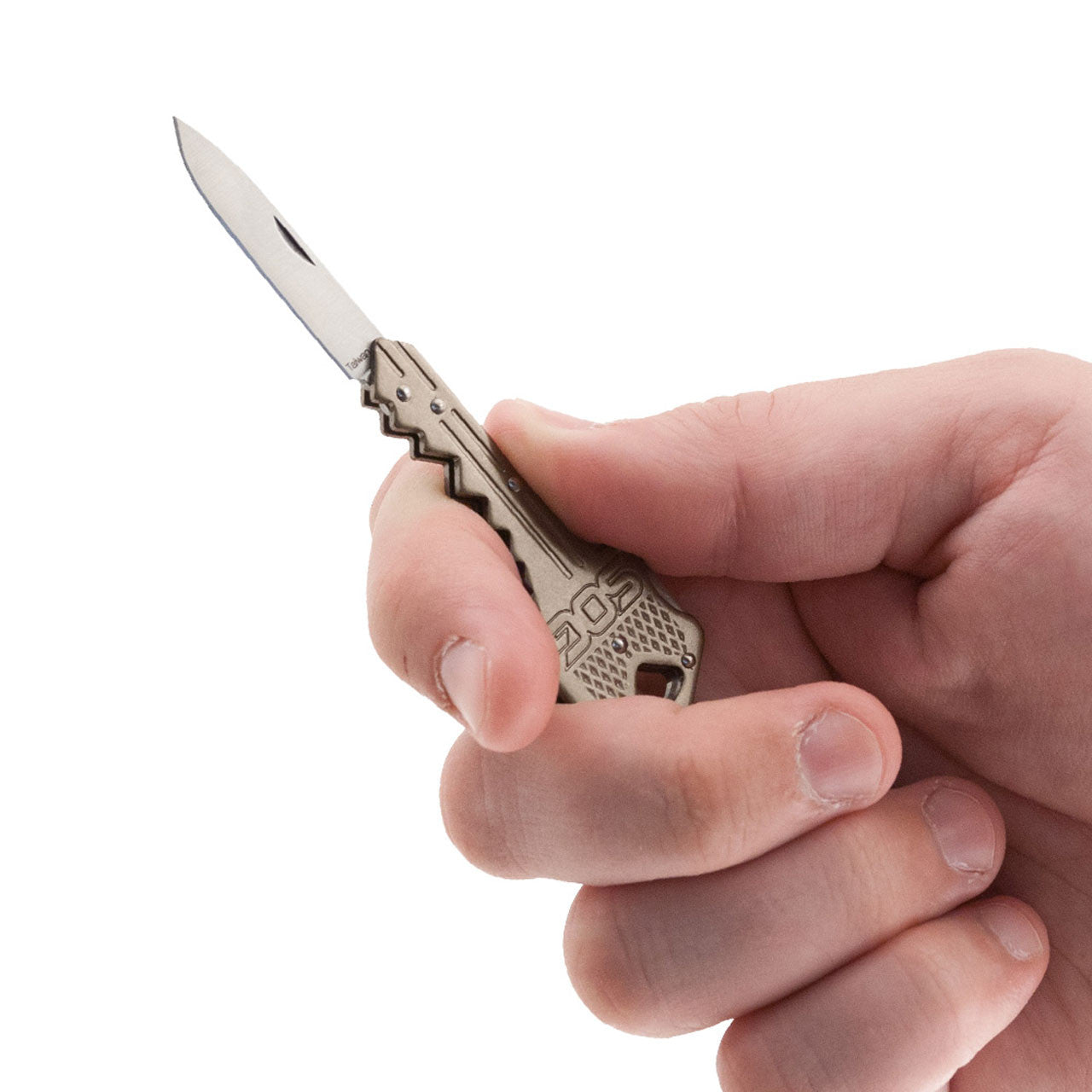 SOG Key Folding Knife 1.5" Drop Point