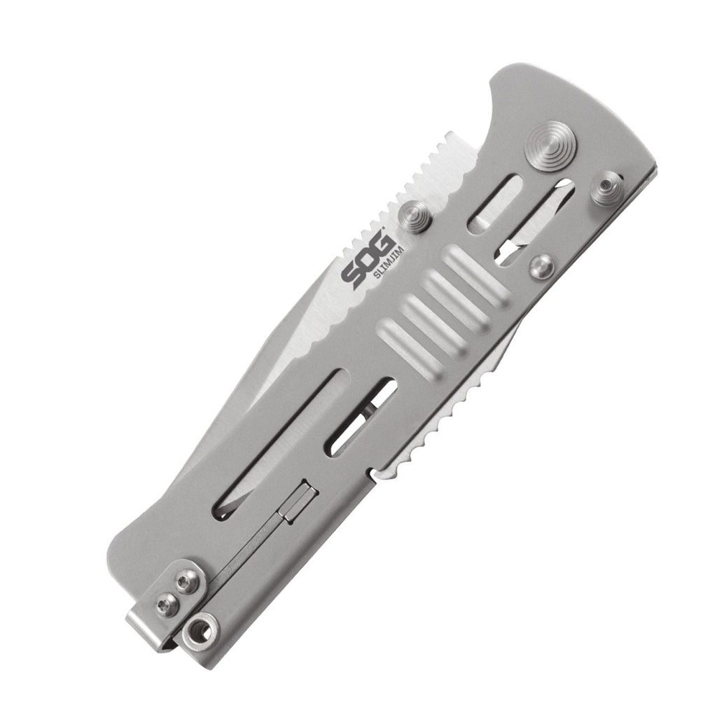 SOG SlimJim S.A.T. Assisted Opening Folding Knife 3.18" Clip Point