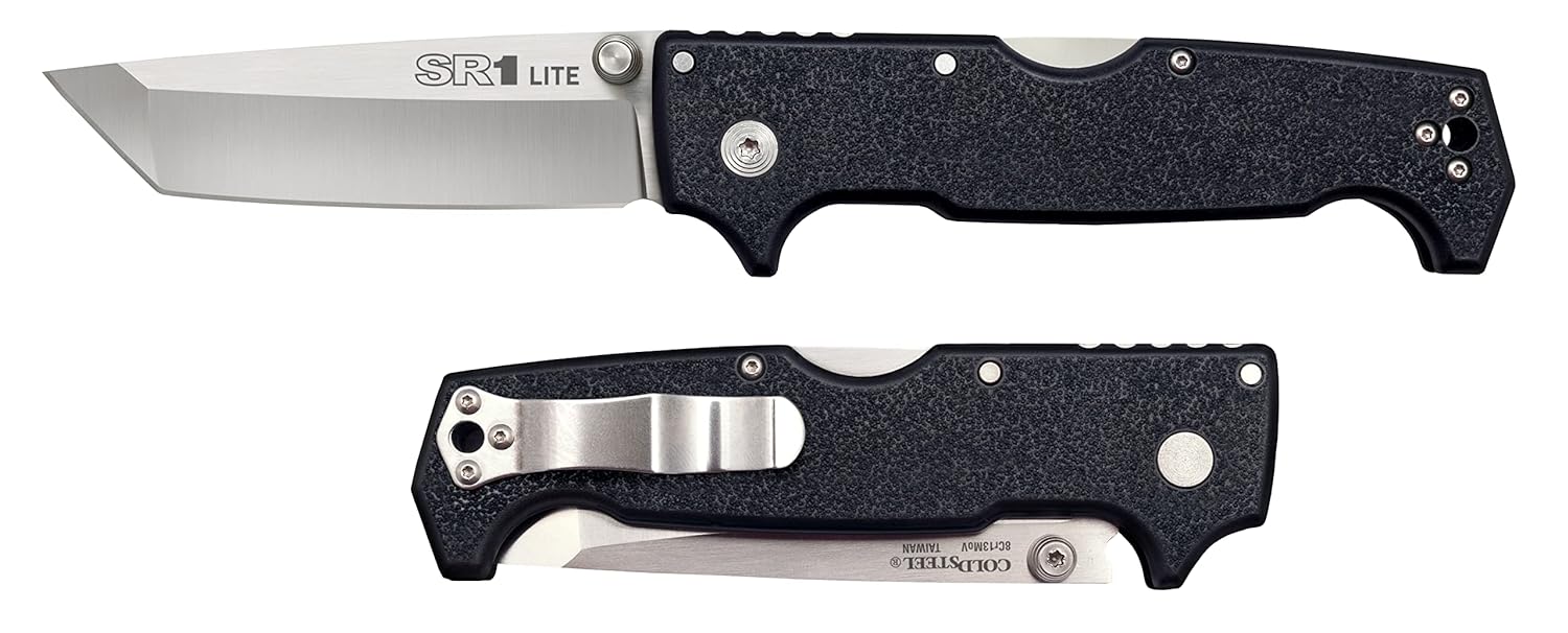 Cold Steel SR1 Lite Clip Point Folding Pocket Knife  Inch Blade