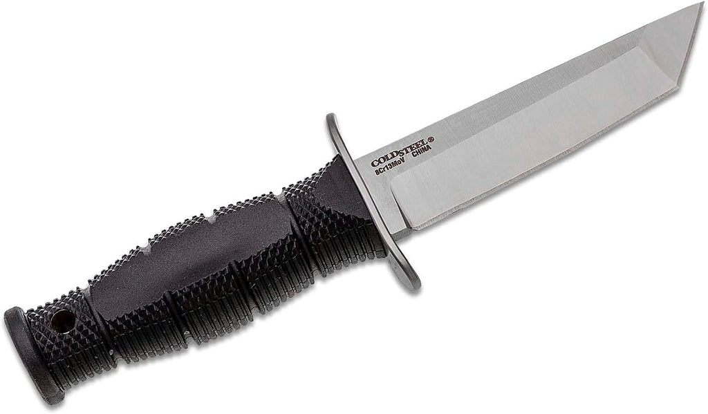 Cold Steel Mini Leatherneck Fixed Blade Knife 3.5" Tanto Point Plain Edge