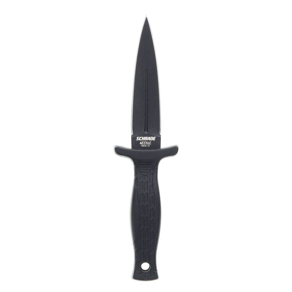 Schrade Delta Class Fixed Blade 3.25" Spear Point Plain Edge