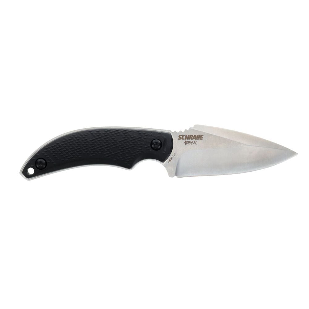 Schrade Adder  Fixed Blade 2.75" Drop Point Plain Edge