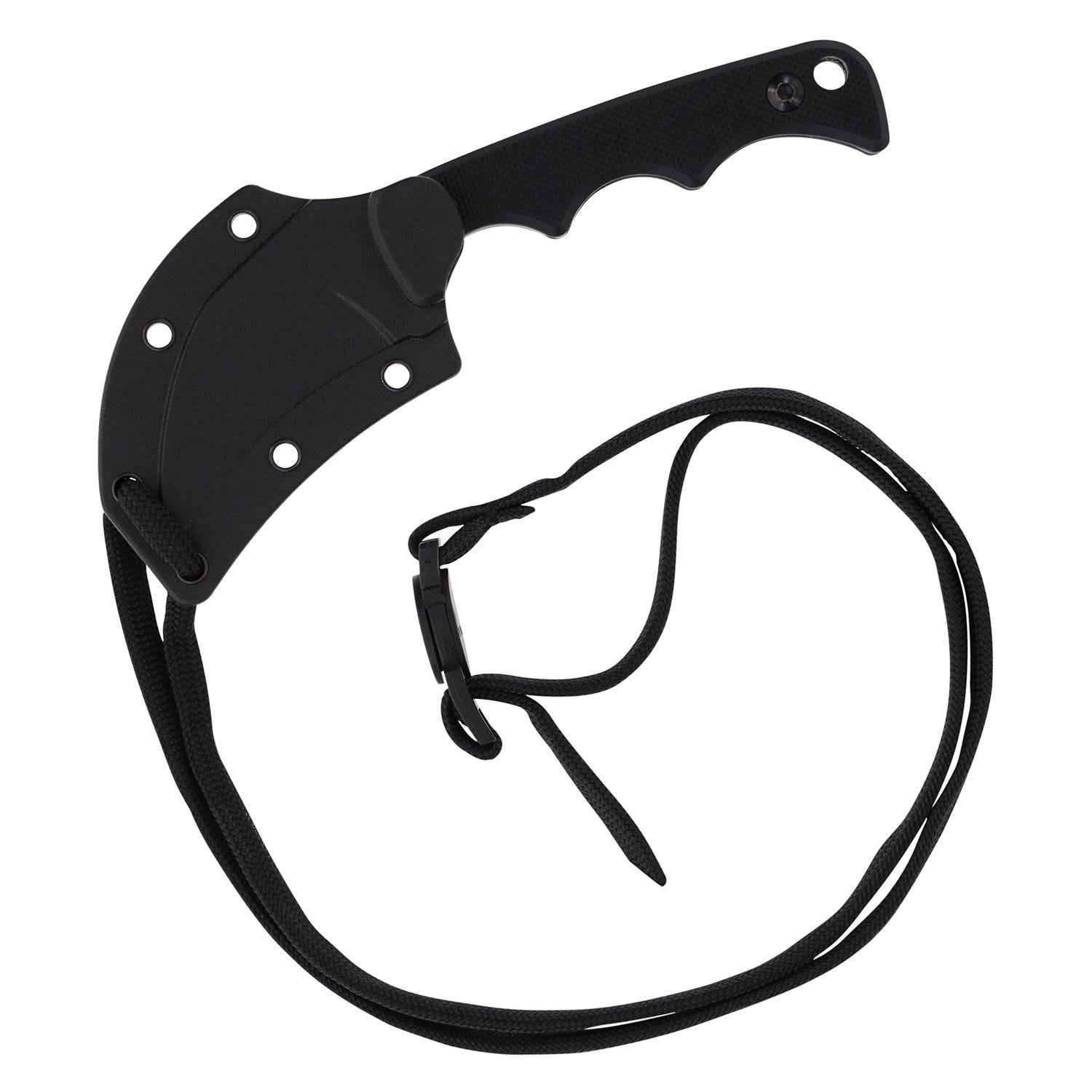 Smith & Wesson Knives H.R.T. Karambit Fixed Blade Neck Knife 2" Clip Point Plain Edge