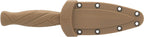 Smith & Wesson Knives FDE Fixed Blade 2.75 Clip Point Plain Edge