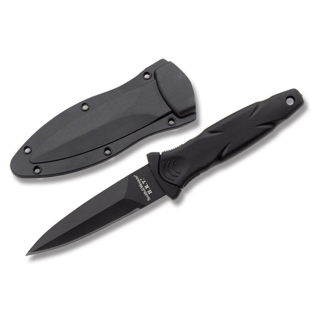 Smith & Wesson Knives H.R.T. Fixed Blade Knife 3.5" Spear Point Plain Edge