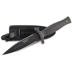 Smith & Wesson Knives H.R.T. Full Tang False Edge Fixed Blade Knife 4.75" Spear Point Plain Edge