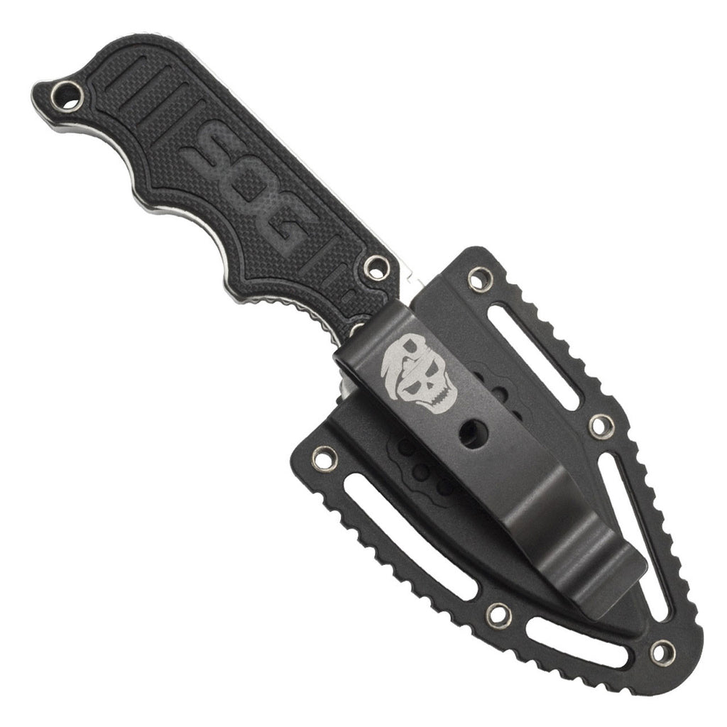SOG Instinct Mini Fixed Blade 1.9" Clip Point Plain Edge