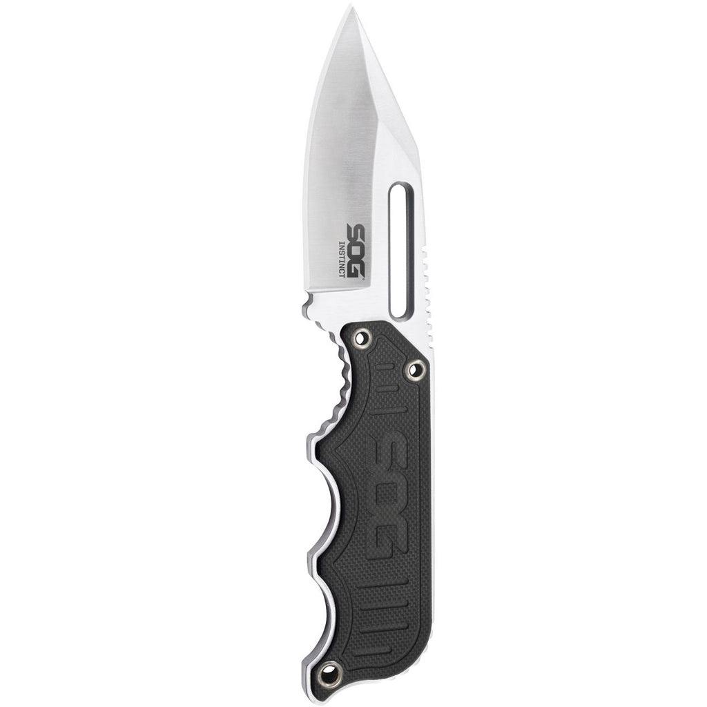 SOG Instinct Mini Fixed Blade 2.3" Clip Point Plain Edge