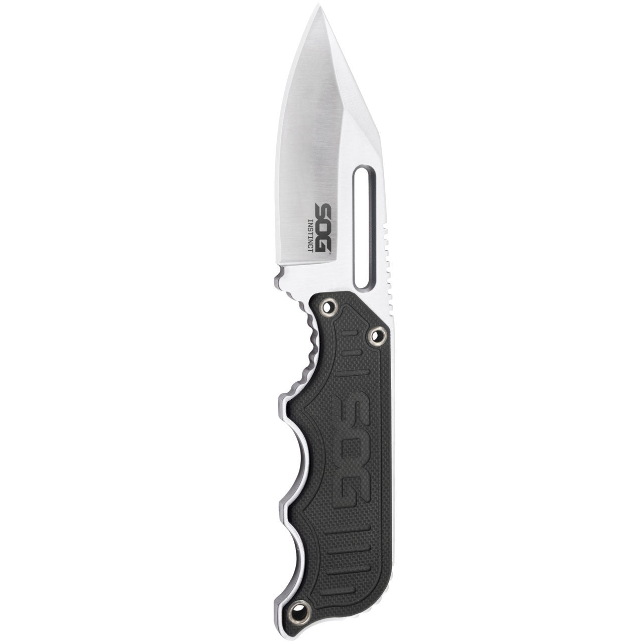 SOG Instinct Mini Fixed Blade 2.3" Clip Point Plain Edge