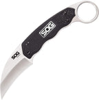 SOG Gambit Fixed Blade 2.58" Sheepsfoot Plain Edge