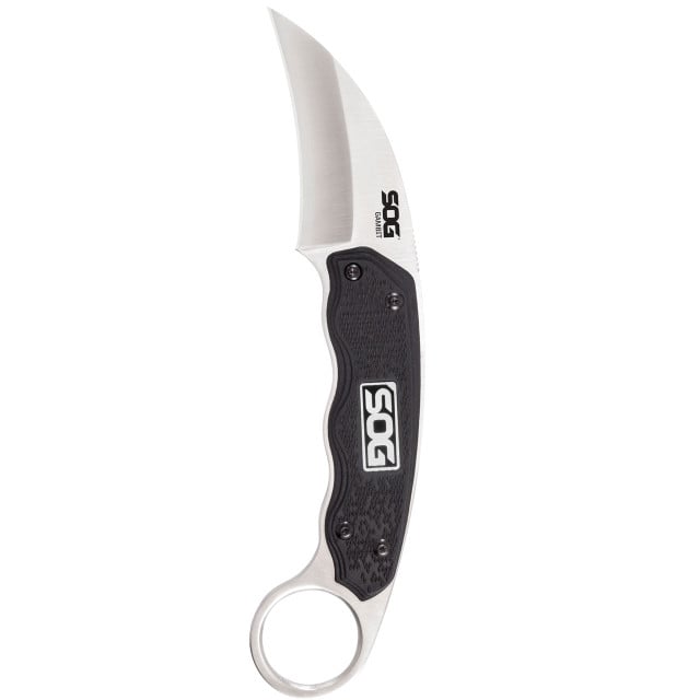 SOG Gambit Fixed Blade 2.58" Sheepsfoot Plain Edge
