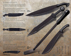 Cold Steel Gladius Machete 18" Spear Point Plain Edge