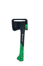 Hooyman Small Hatchet 1065 High Carbon Steel Blade Fiberglass Handle Black/Green