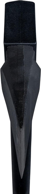 Hooyman Splitting Axe 1065 High Carbon Steel Blade Fiberglass Handle Black/Green