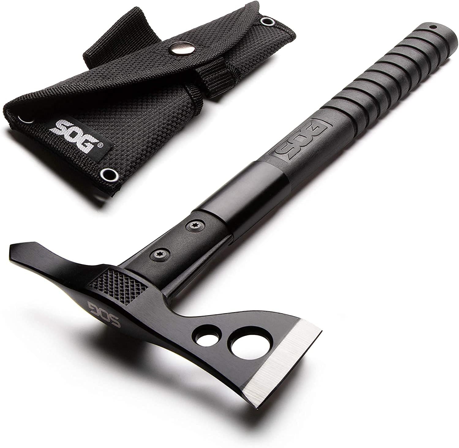 SOG FastHawk Tactical Tomahawk 420HC Stainless Blade Reinforced Fiberglass Handle Black