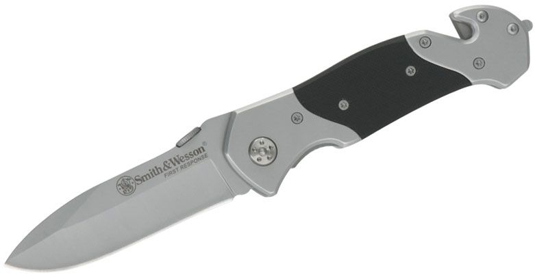 Smith & Wesson 1st Response Folding Knife 3.3" Drop Point