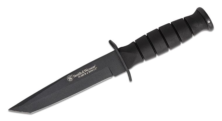 Smith & Wesson Knives CKSURT Search And Rescue Fixed Blade 2.28" Tanto Point Plain Edge