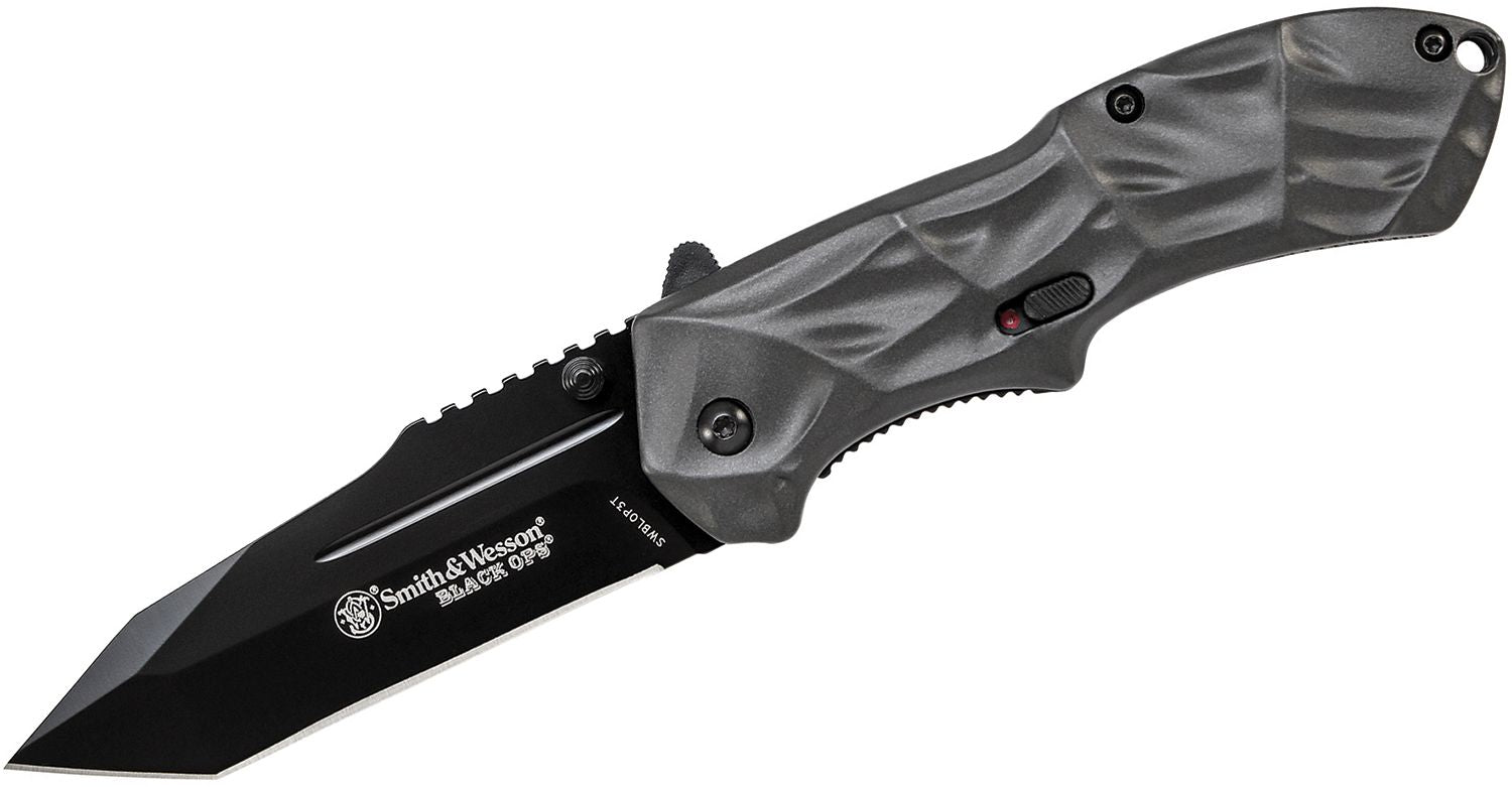 Smith & Wesson Ops Mini M.A.G.I.C. Assisted Opening Folding Knife 3.4" Tanto Point