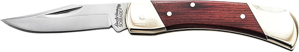 Uncle Henry Brown Bear Folding Knife 2.2" Clip Point