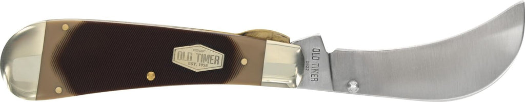 Old Timer Hawkbill Pruner Sawcut Folding Pocket Knife 3 Inch Blade