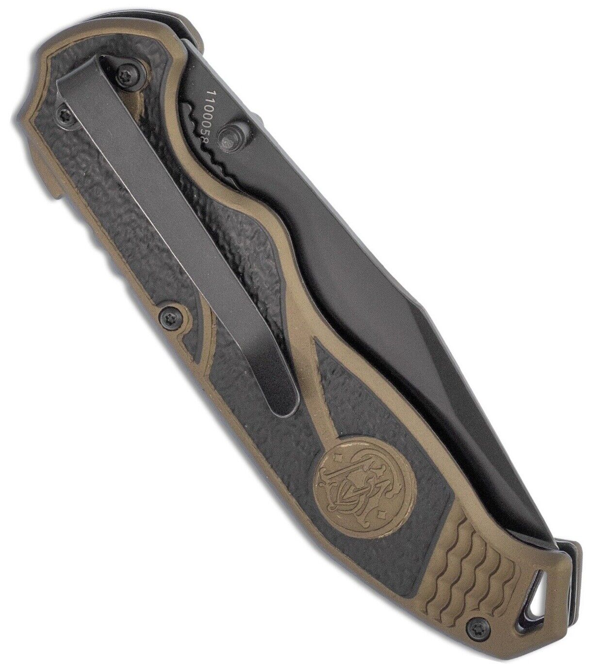 Smith & Wesson SWAT II Assisted Opening Folding Knife 3.54" Clip Point