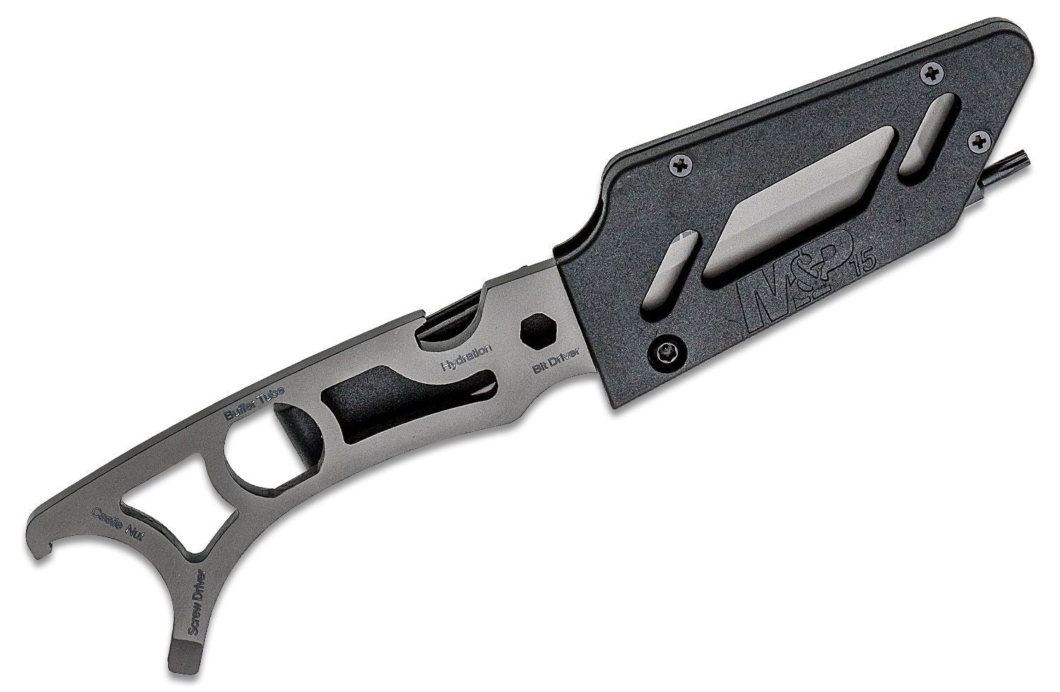 Smith & Wesson Knives M&P Fixed Blade Knife 3.3" Tanto Point Plain Edge