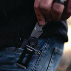 Schrade Spare Change Fixed Blade 1.75" Drop Point Plain Edge