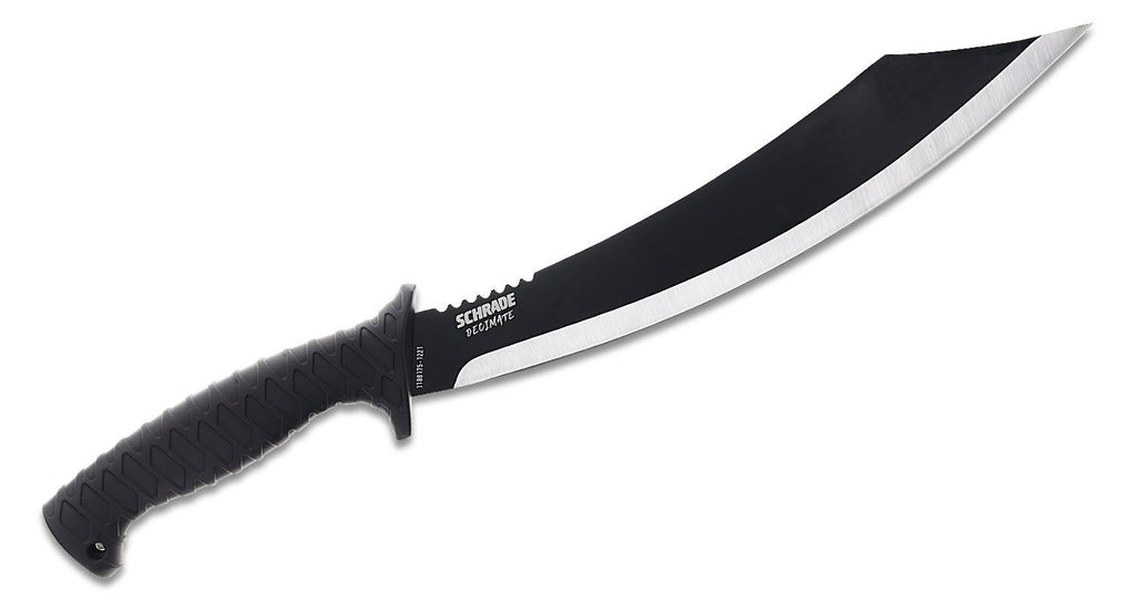 Schrade Decimate Parang Fixed Blade Knife 11.75" Parang Plain Edge
