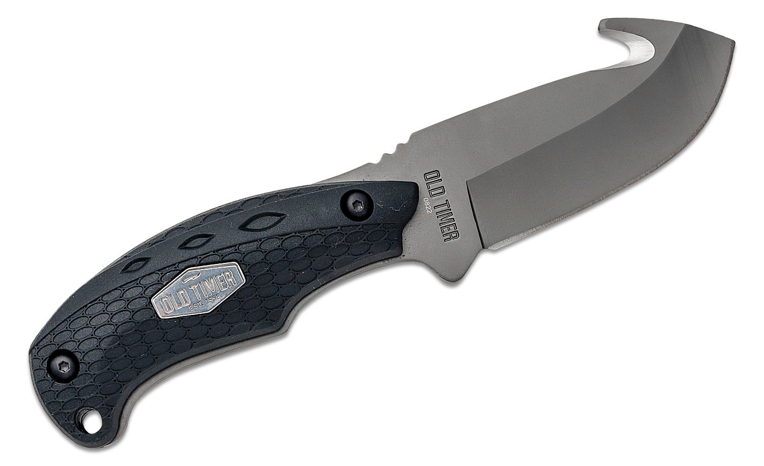 Old Timer Copperhead Gut Hook Fixed Blade 3.67" Drop Point Plain Edge