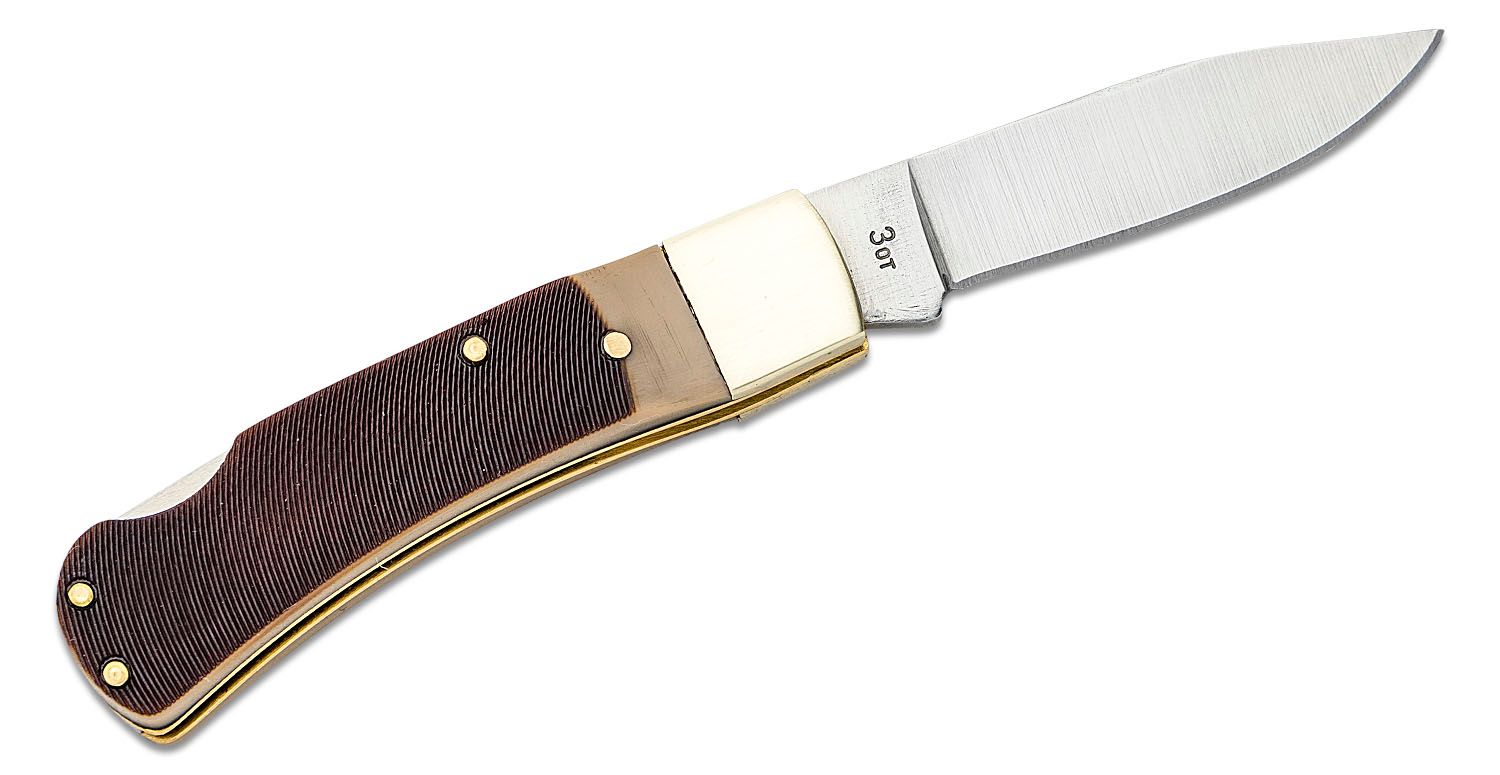 Old Timer Bearhead Folding Knife 2.4" Clip Point