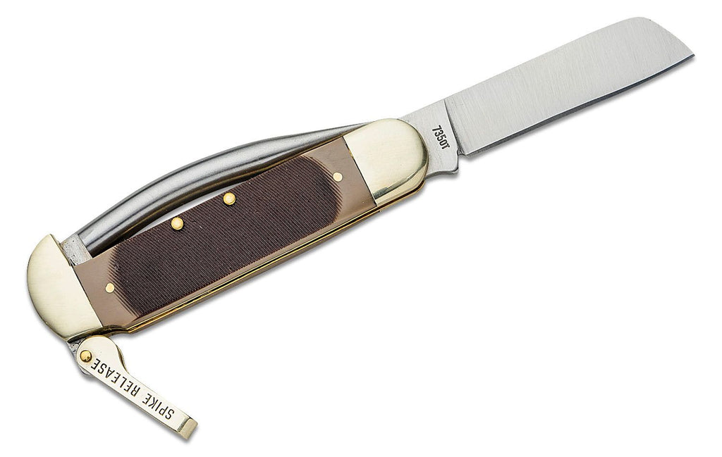 Old Timer Mariners Knife 2 Blade Folding Knife 2.8" Clip Point
