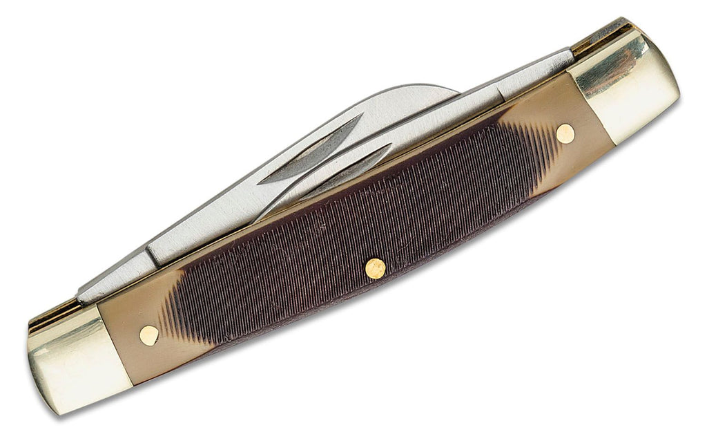 Old Timer Middleman 3 Blade Folding Knife 2.4" Clip Point