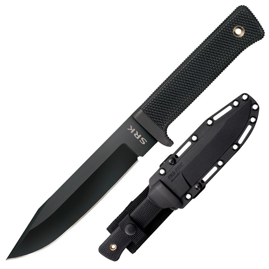 Cold Steel SRK Fixed Blade Knife 6" Clip Point Plain Edge